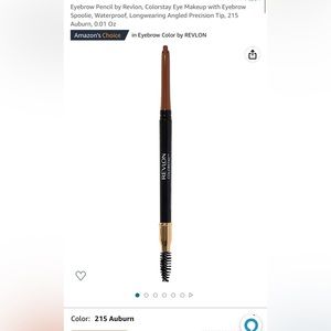 215 Auburn Eyebrow Pencil by Revlon, Colorstay Eye Makeup with Eyebrow